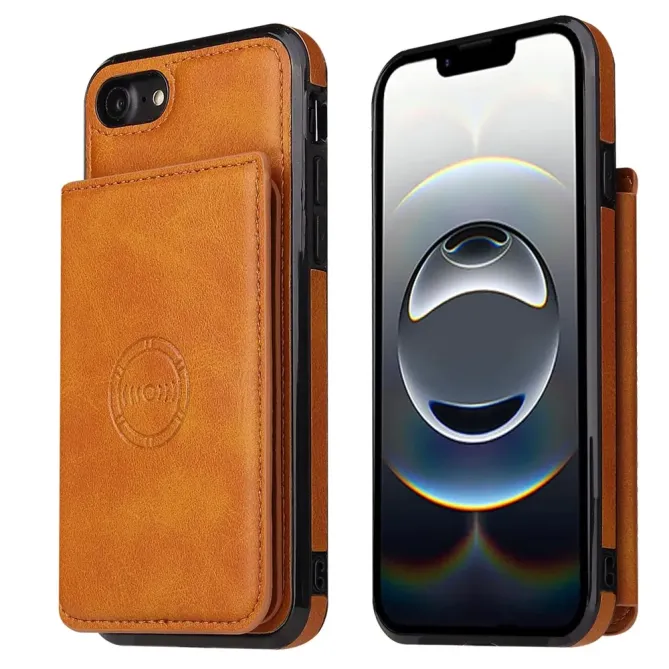 Coque iPhone 17e / 16e Portefeuille Support Similicuir