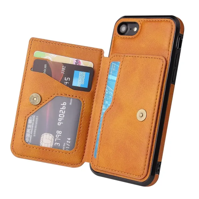 Coque iPhone 17e / 16e Portefeuille Support Similicuir