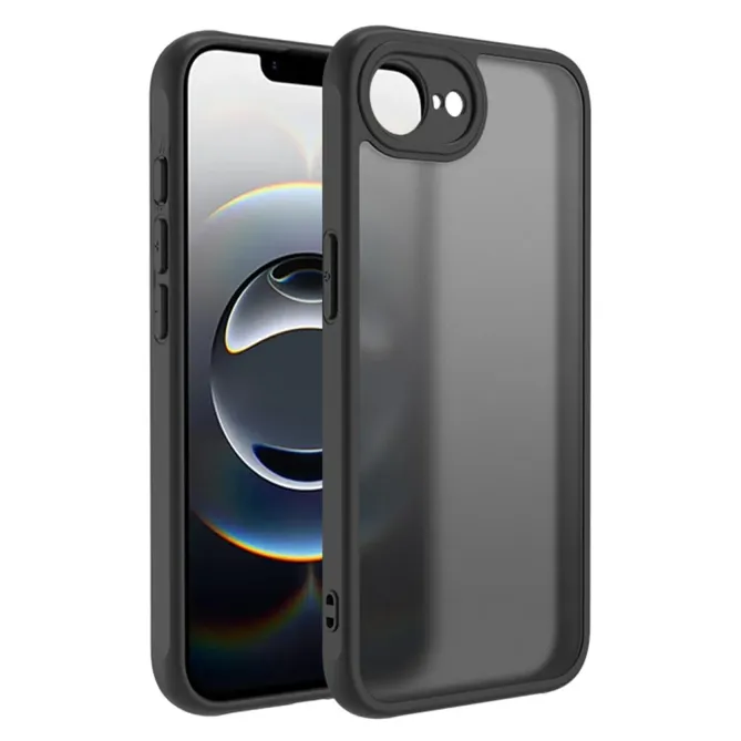 Coque iPhone 17e / 16e Hybride Dos Mat Anti-Traces