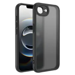 Coque iPhone 17e / 16e Hybride Dos Mat Anti-Traces