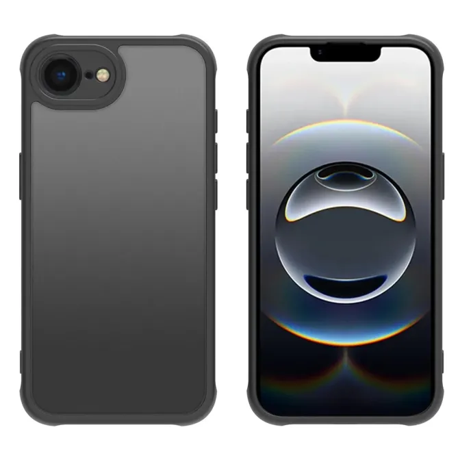 Coque iPhone 17e / 16e Hybride Dos Mat Anti-Traces