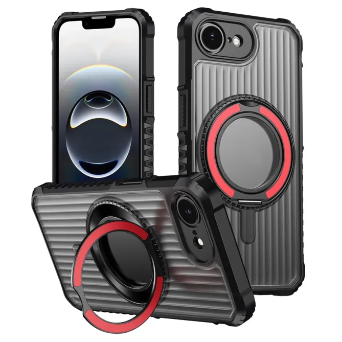 Coque iPhone 17e / 16e Anneau Magnétique Rotatif