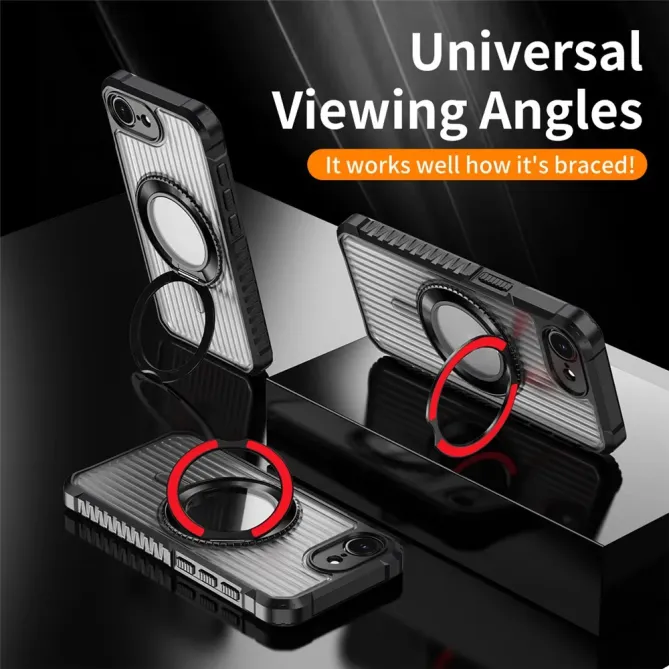 Coque iPhone 17e / 16e Anneau Magnétique Rotatif
