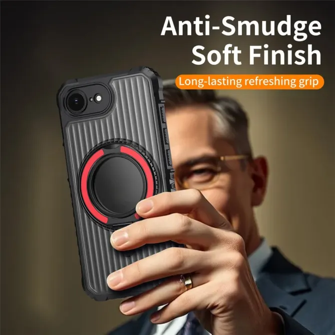 Coque iPhone 17e / 16e Anneau Magnétique Rotatif