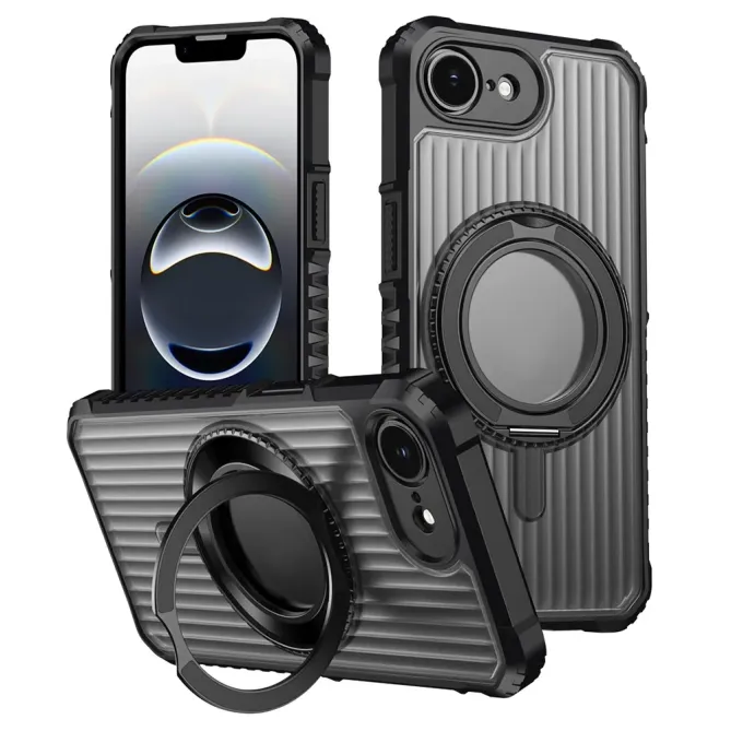 Coque iPhone 17e / 16e Anneau Magnétique Rotatif