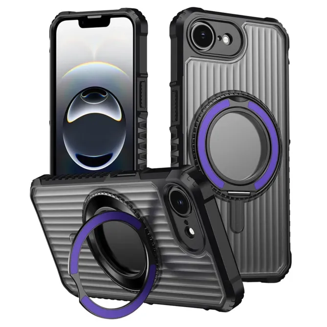 Coque iPhone 17e / 16e Anneau Magnétique Rotatif