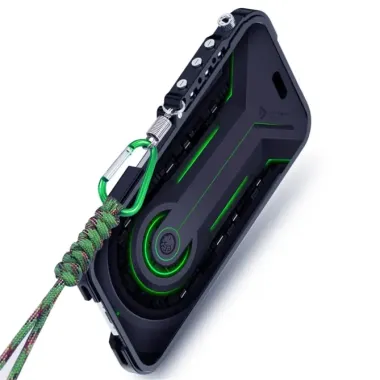 Coque iPhone 17e / 16e Bumper Mechanical Arm en Alliage d'Aluminium