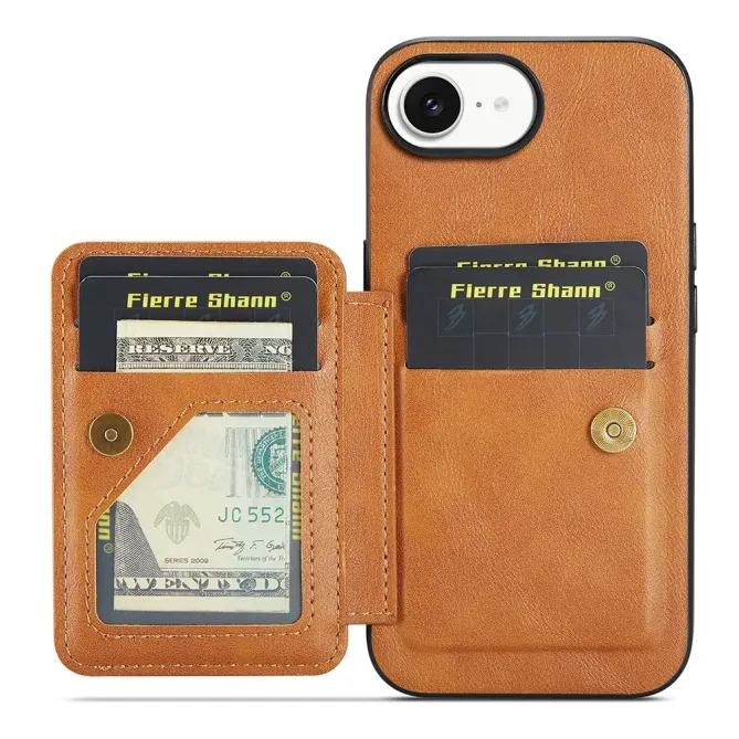 Coque iPhone 17e / 16e Portefeuille Support Magnétique