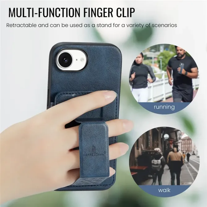 Coque iPhone 17e / 16e Portefeuille Support Magnétique