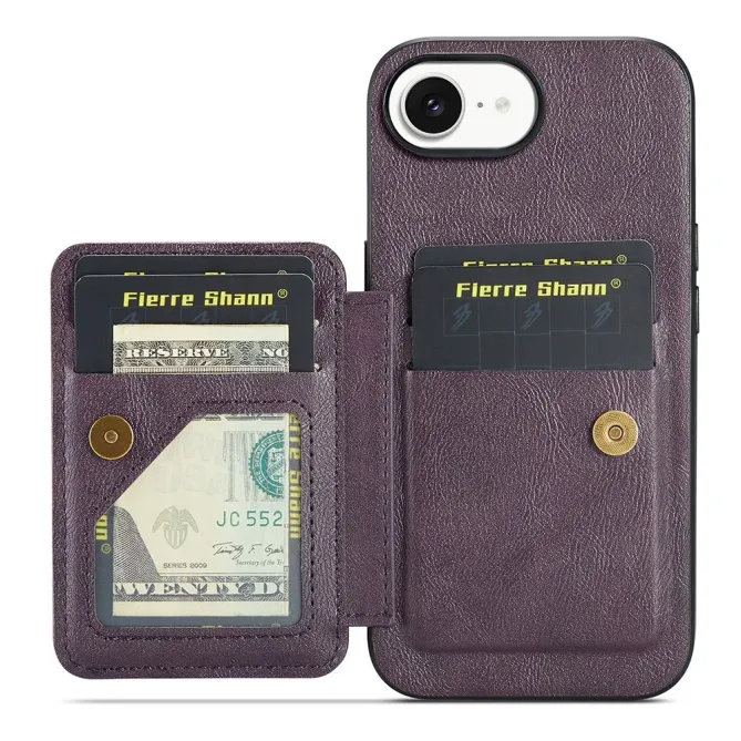 Coque iPhone 17e / 16e Portefeuille Support Magnétique