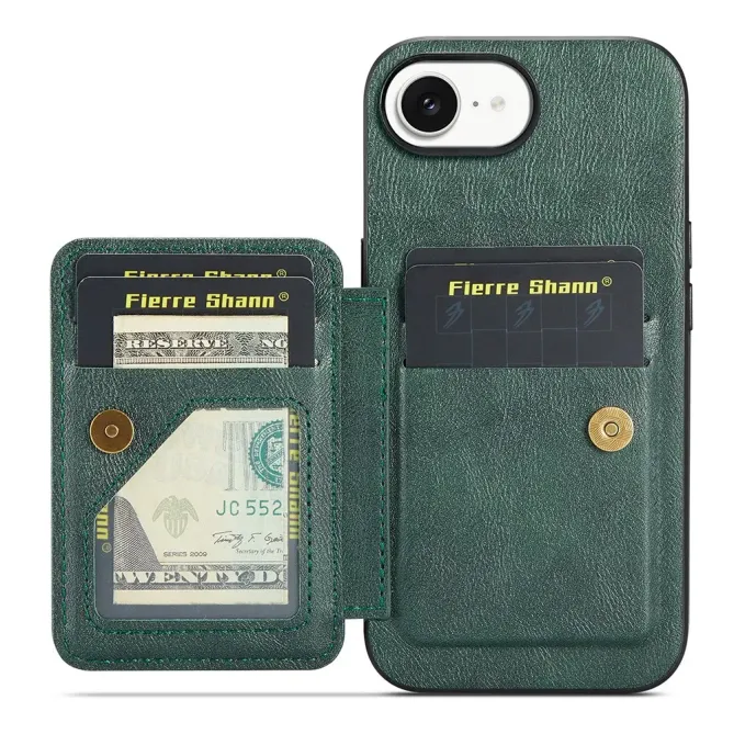 Coque iPhone 17e / 16e Portefeuille Support Magnétique