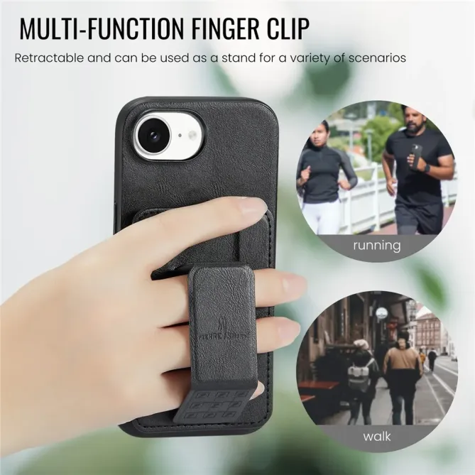 Coque iPhone 17e / 16e Portefeuille Support Magnétique