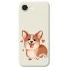 Coque iPhone 17e / 16e Lovely Corgi Illustration