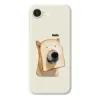 Coque iPhone 17e / 16e Hello Dog Bread Humoristique