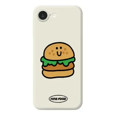 Coque iPhone 17e / 16e Burger Fine Food