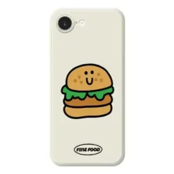 Coque iPhone 17e / 16e Burger Fine Food