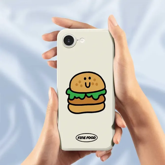 Coque iPhone 17e / 16e Burger Fine Food