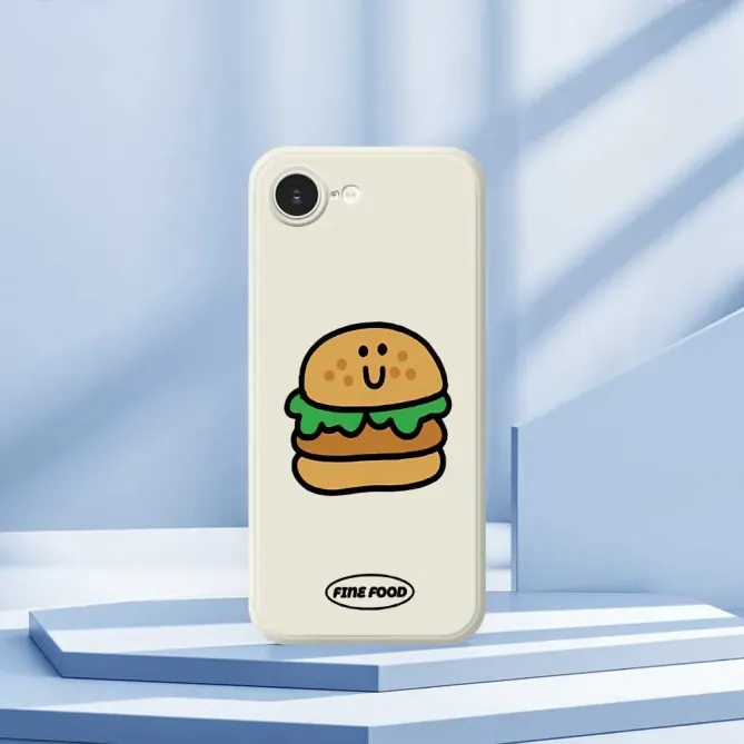 Coque iPhone 17e / 16e Burger Fine Food