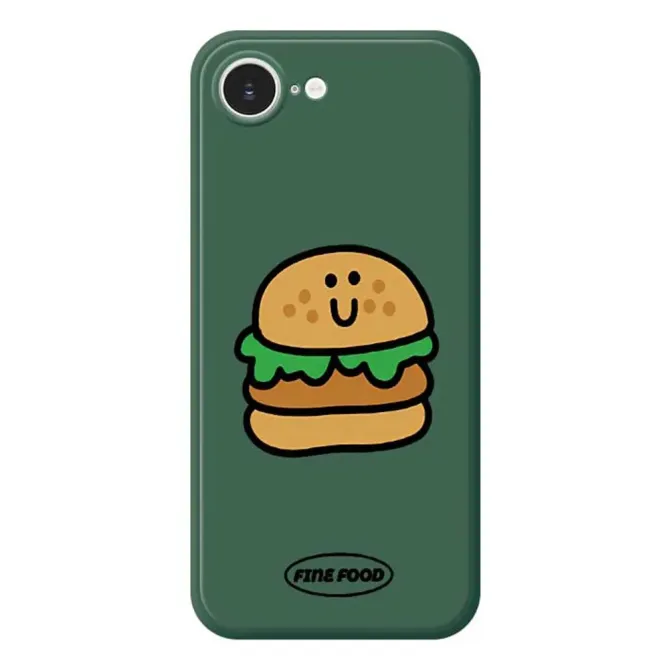 Coque iPhone 17e / 16e Burger Fine Food