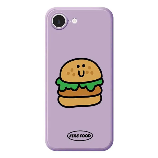Coque iPhone 17e / 16e Burger Fine Food