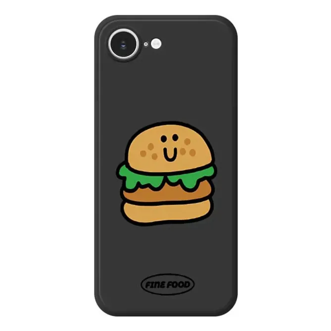 Coque iPhone 17e / 16e Burger Fine Food