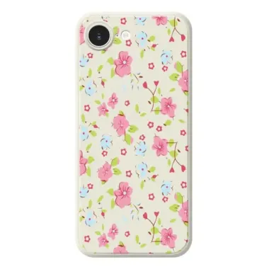Coque iPhone 17e / 16e Silicone Souple Floral Garden