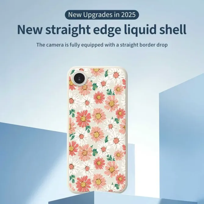 Coque iPhone 17e / 16e Flower Bloom Marguerite