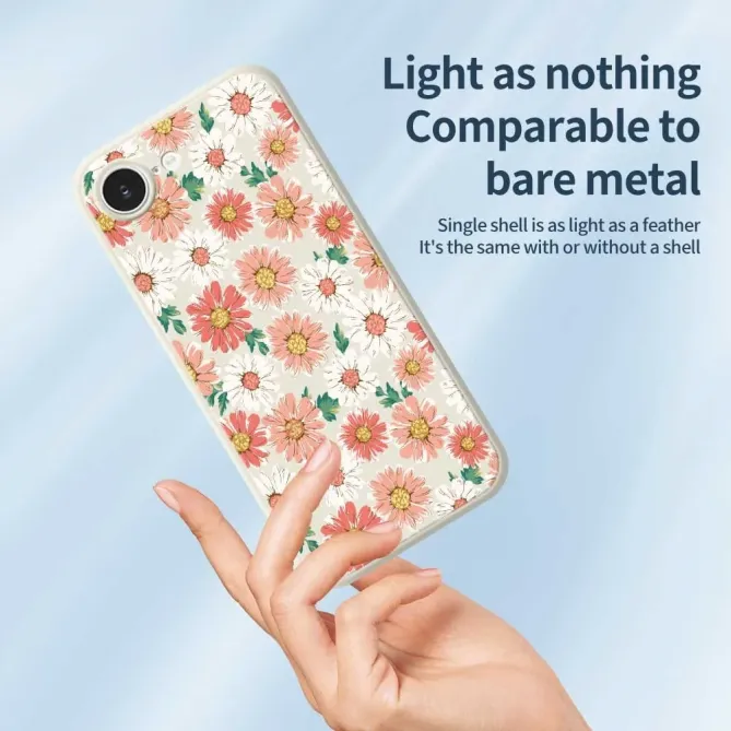 Coque iPhone 17e / 16e Flower Bloom Marguerite
