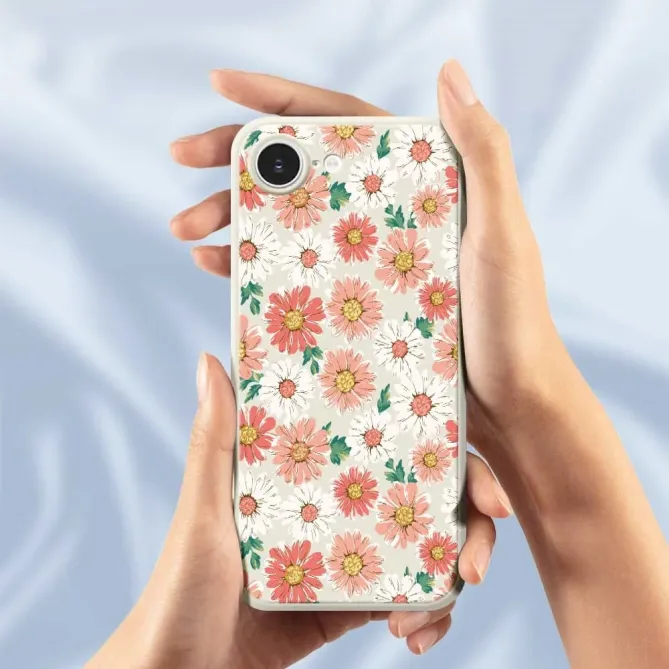 Coque iPhone 17e / 16e Flower Bloom Marguerite
