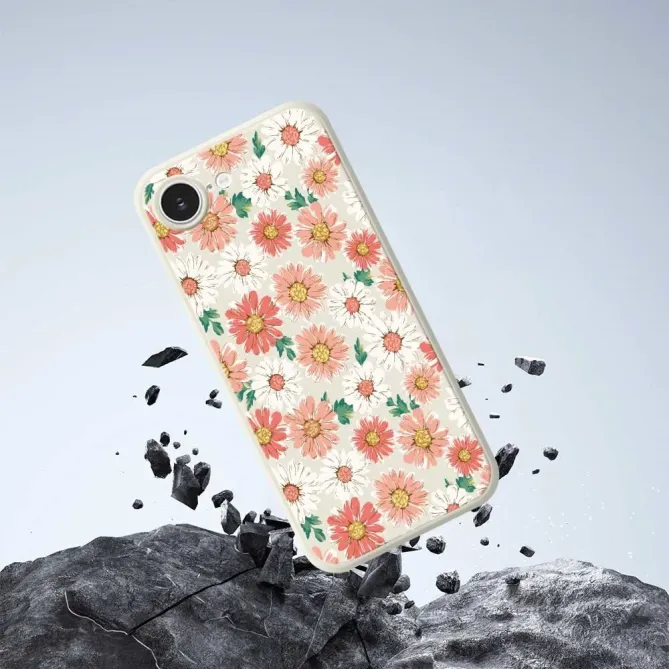 Coque iPhone 17e / 16e Flower Bloom Marguerite