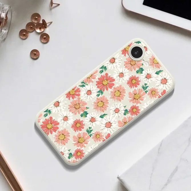 Coque iPhone 17e / 16e Flower Bloom Marguerite