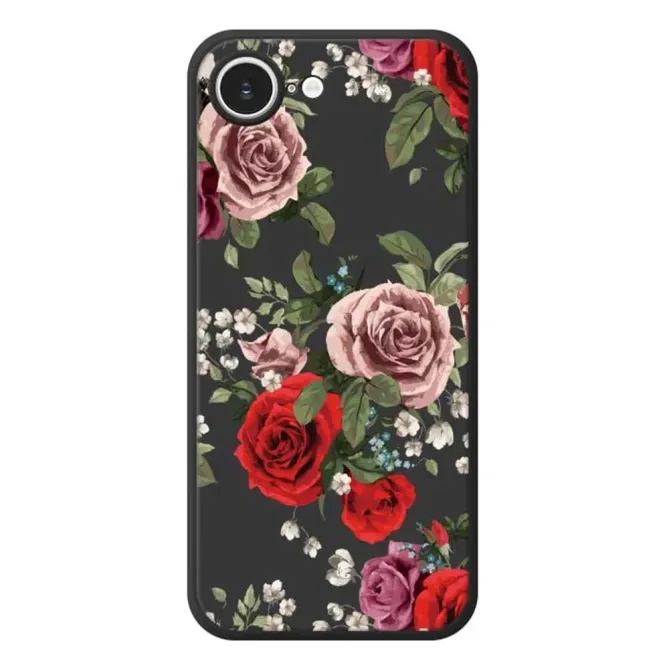 Coque iPhone 17e / 16e Jardin de Roses Artistique