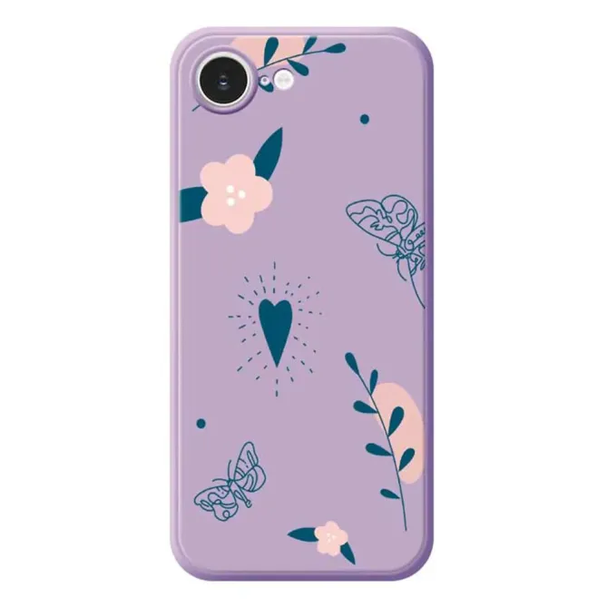 Coque iPhone 17e / 16e Boho Heart & Butterflies