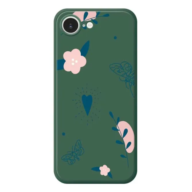 Coque iPhone 17e / 16e Boho Heart & Butterflies