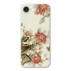 Coque iPhone 17e / 16e Peonies & Butterfly Print artistique