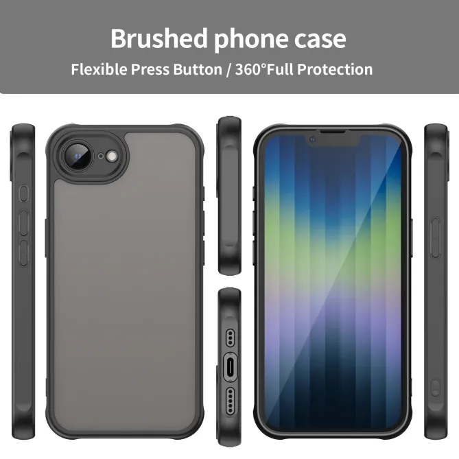 Coque iPhone 17e / 16e Intégrale avec Film Verre Trempé Skin Touch