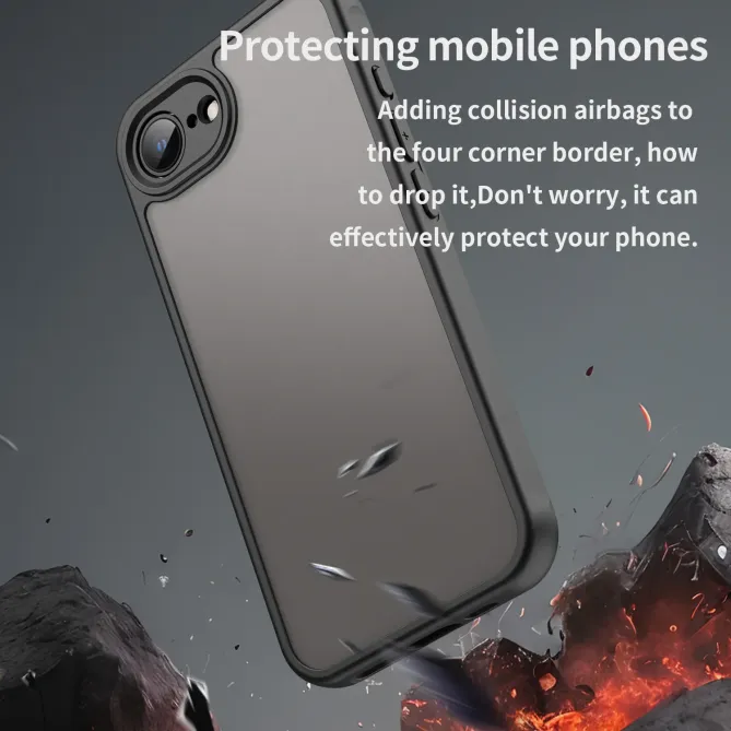 Coque iPhone 17e / 16e Intégrale avec Film Verre Trempé Skin Touch