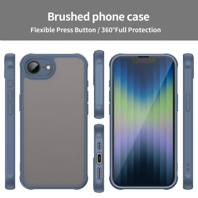 Coque iPhone 17e / 16e Intégrale avec Film Verre Trempé Skin Touch