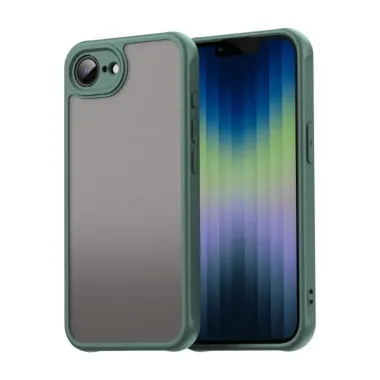 Coque iPhone 17e / 16e Intégrale avec Film Verre Trempé Skin Touch Kaki - photo 19