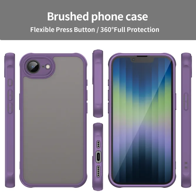 Coque iPhone 17e / 16e Intégrale avec Film Verre Trempé Skin Touch