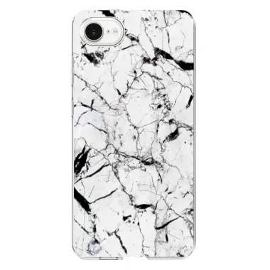 Coque iPhone 17e / 16e Silicone Motifs Marbre