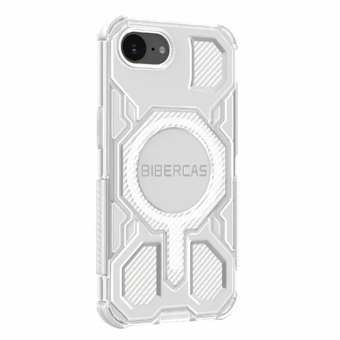 Coque iPhone 17e / 16e Antichoc Magnétique J-16 Transparent