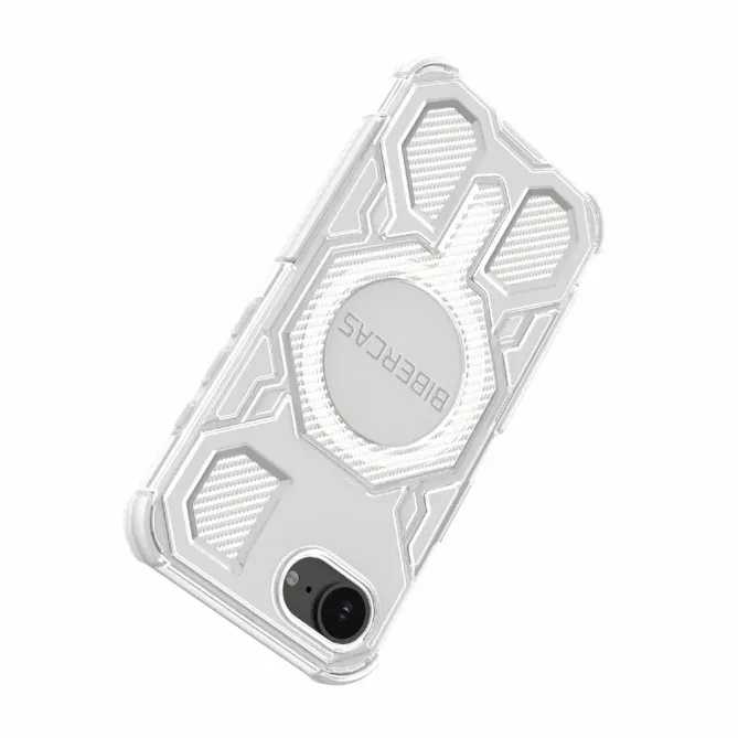 Coque iPhone 17e / 16e Antichoc Magnétique J-16 Transparent