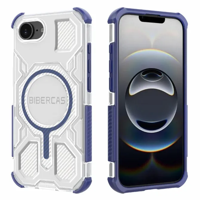 Coque iPhone 17e / 16e Antichoc Magnétique J-16 Transparent