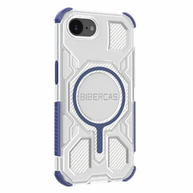 Coque iPhone 17e / 16e Antichoc Magnétique J-16 Transparent