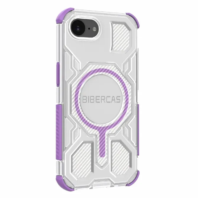 Coque iPhone 17e / 16e Antichoc Magnétique J-16 Transparent