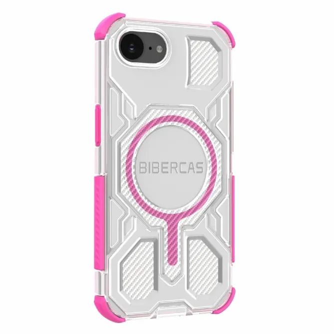 Coque iPhone 17e / 16e Antichoc Magnétique J-16 Transparent