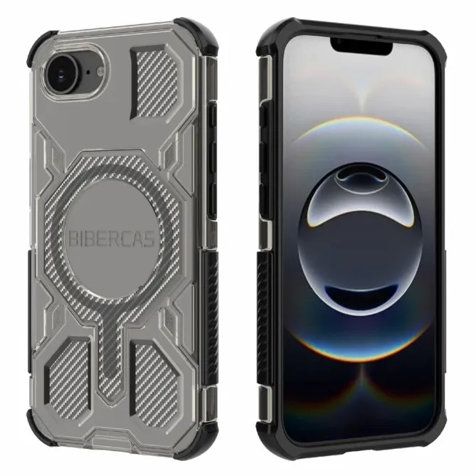 Coque iPhone 17e / 16e Antichoc Magnétique J-16 Transparent