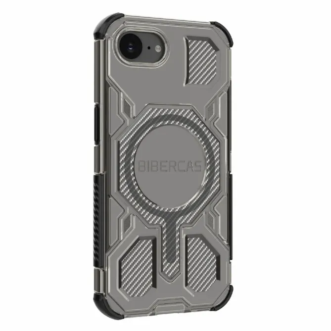 Coque iPhone 17e / 16e Antichoc Magnétique J-16 Transparent