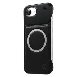 Coque iPhone 17e / 16e Effet Cuir MagSafe avec Aromathérapie